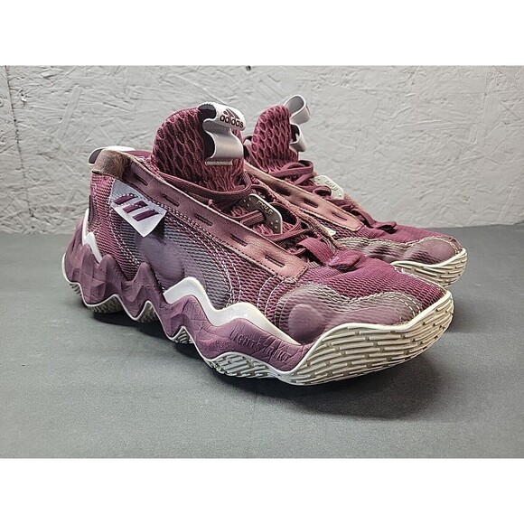 adidas Exhibit B Team MAROON SZ 9 - Picture 1 of 12